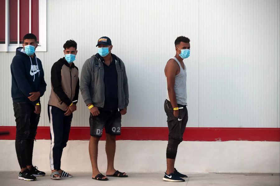 Migranten in Spanien