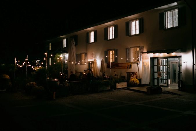 Die obere Mühle in frühherbstlicher Atmosphäre.