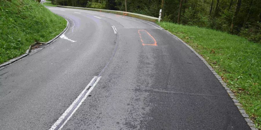 Eichberg SG: Mit Motorräder verunfallt