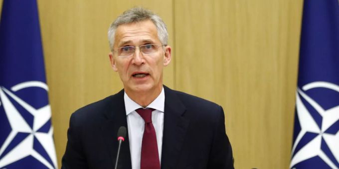 NATO-Generalsekretär Jens Stoltenberg hat die Gespräche zwischen der afghanischen Führung und den Taliban als historische Gelegenheit bezeichnet. Foto: Francois Lenoir/Reuters Pool/AP/dpa Jens Stoltenberg