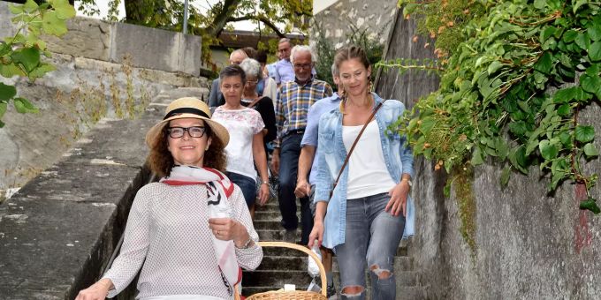 Auf Stadtführungen lässt sich eine Stadt am besten auskundschaften. Stadtführung Aarau