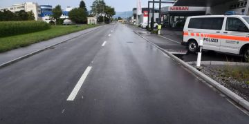 Selbstunfall mit E-Bike