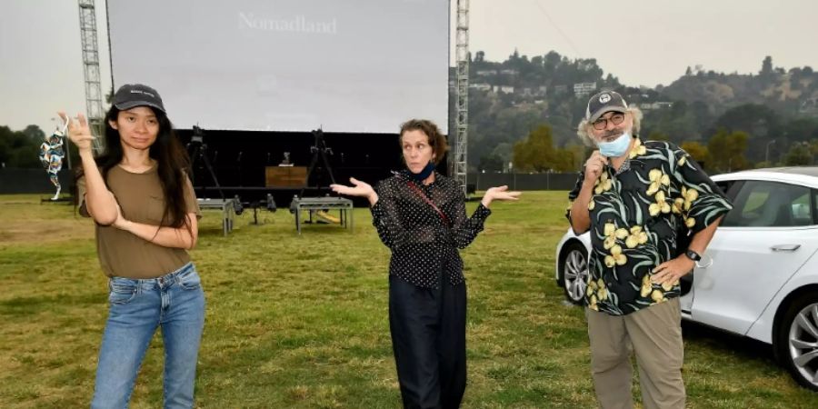 Zhao (l.) und McDormand auf der Erfolgsspur