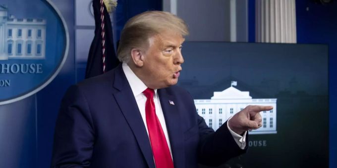 Auch der US-Präsident Donald Trump attackiert immer wieder Journalisten. Donald Trump