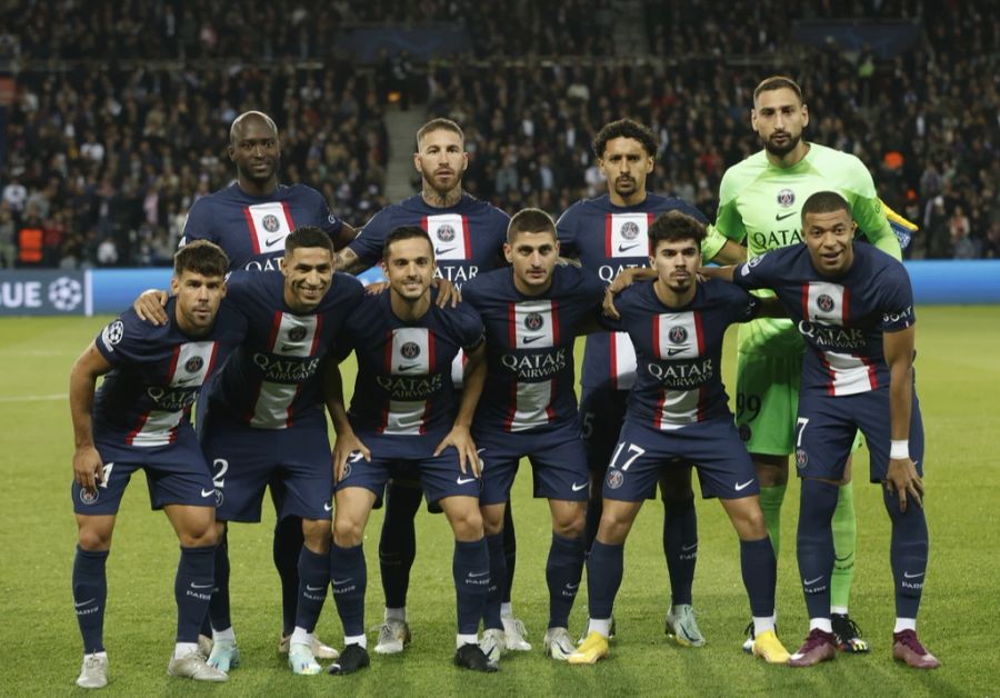 Auf Rang zwei folgt París Saint-Germain mit einem Wert von rund 500 Millionen Franken.