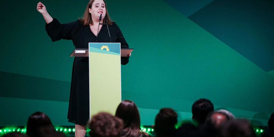 Ricarda Lang ist Bundesvorsitzende der Grünen.