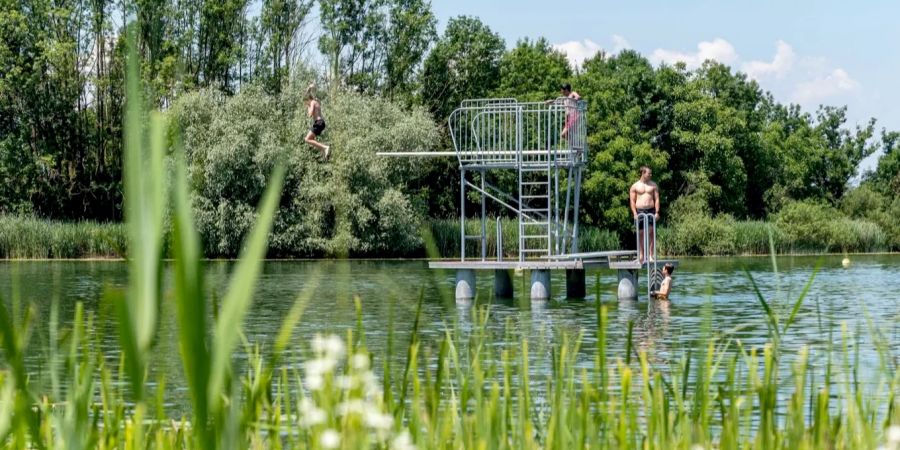 Sommer / Freibad am See. (Symbolbild)