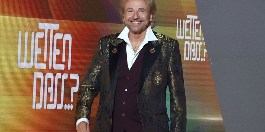 Thomas Gottschalk und «Wetten, dass..?» - das gehört zusammen.