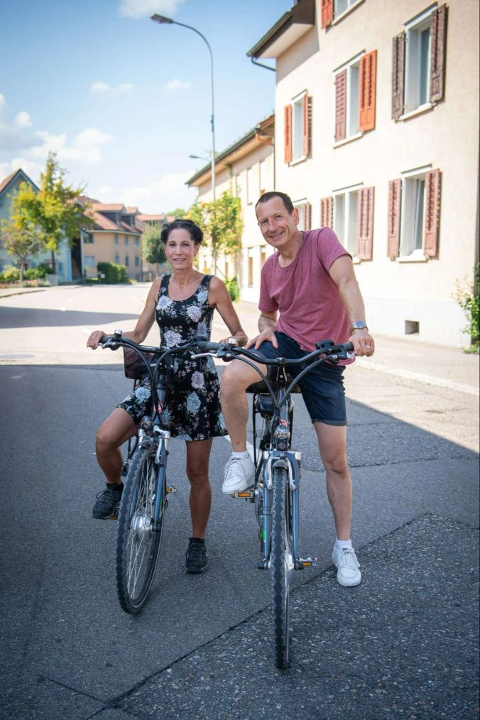 Jacqueline und Roman aus Amriswil sind zu zweit unterwegs.