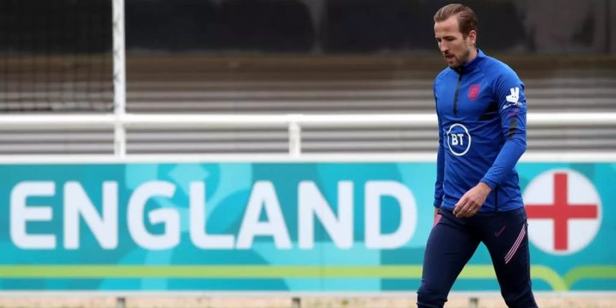 Konzentriert sich aktuell nur auf die EM: England-Star Harry Kane. Foto: Nick Potts/PA Wire/dpa