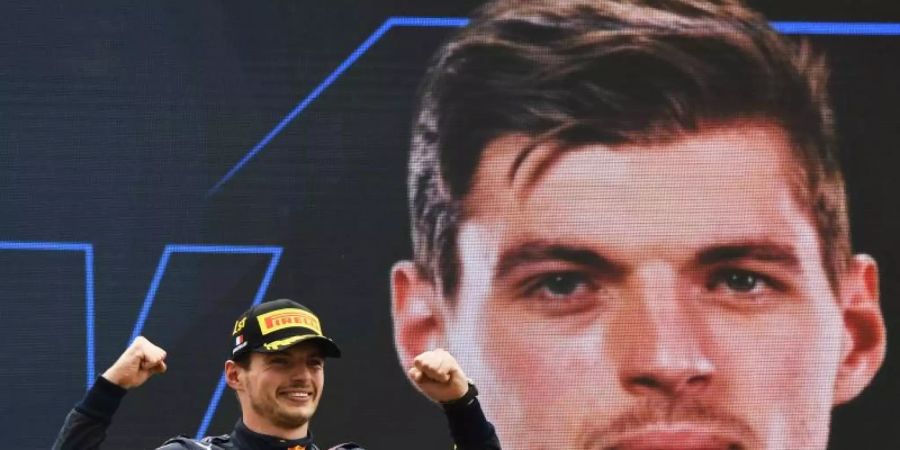 Geht als Favorit in den Grossen Preis von Österreich: Max Verstappen vom Team Red Bull Racing. Foto: Nicolas Tucat/Pool AFP/dpa/Archivbild