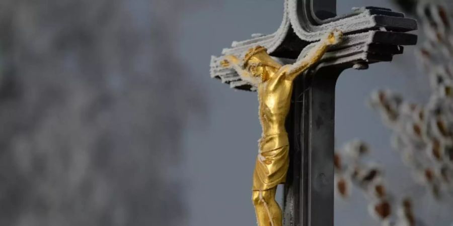 Ein Wegekreuz in Baden-Württemberg. Foto: Felix Kästle/dpa