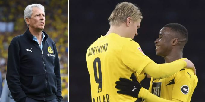 BVB-Wunderkinder - Wann lässt Favre Haaland und Moukoko gemeinsam ran?
