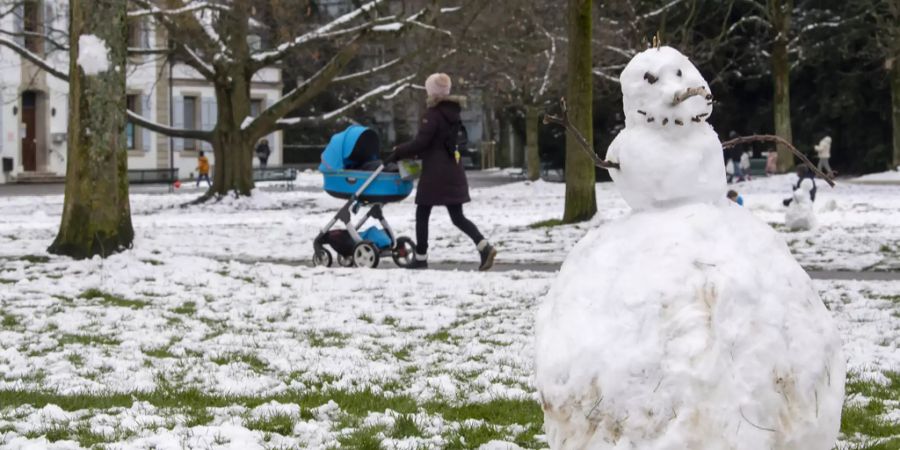 schnee wetter flachland