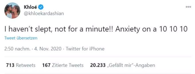 Khloé hatte seit Beginn der Wahlen keine ruhige Minute. khloe