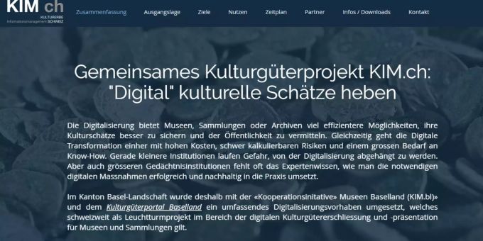 Von Museen - Neues digitales Portal für kulturelle Schätze