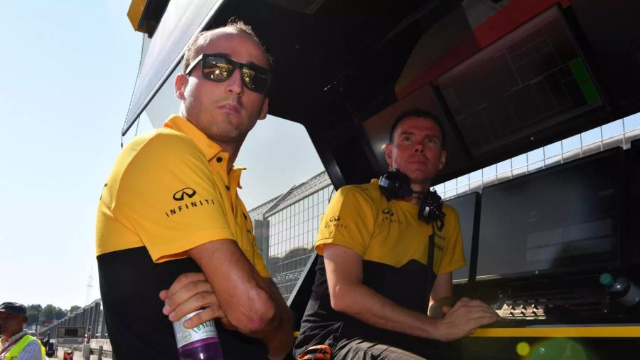 Renault Kubica Alan Permane