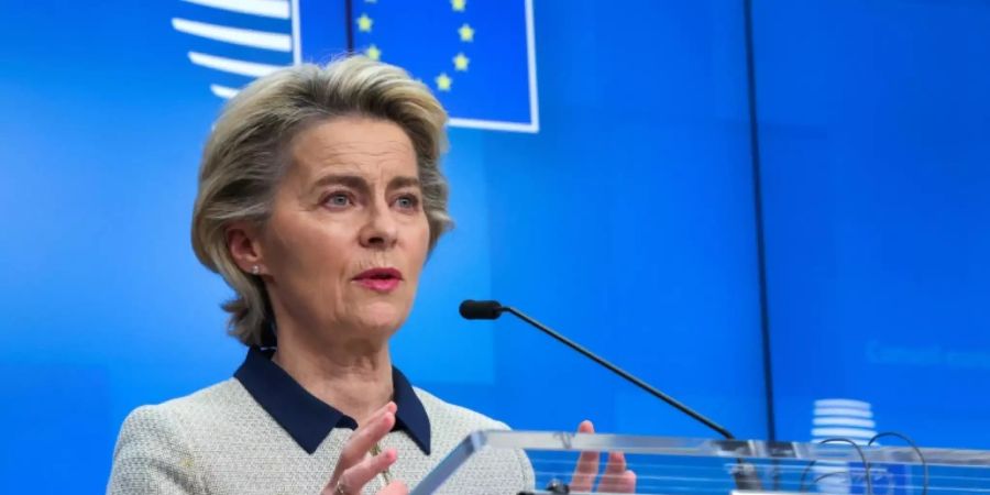 Kommissionspräsidentin von der Leyen