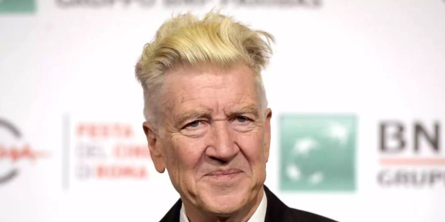 Regisseur David Lynch 2017 beim Filmfestival in Rom. Foto: Luigi Mistrulli/AP/dpa