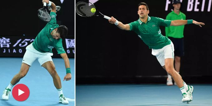 Wutanfall - Djokovic zerstört bei Sieg gegen Zverev den Schläger