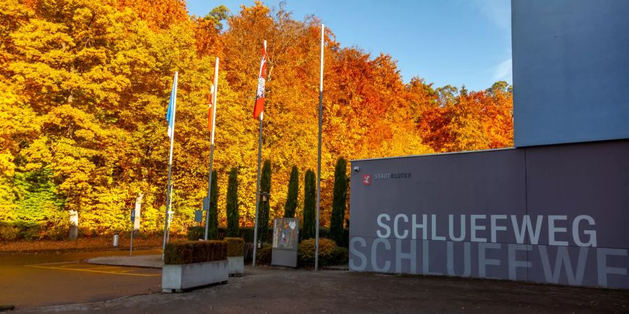 Herbst am Schluefweg in Kloten.