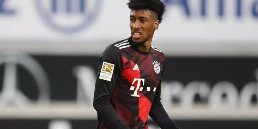 Der FC Bayern München kann wieder auf Kingsley Coman setzen. Foto: Tom Weller/dpa