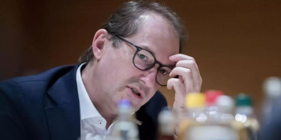 Alexander Dobrindt ist Vorsitzender der CSU-Landesgruppe im Deutschen Bundestag. Foto: Christoph Soeder/dpa