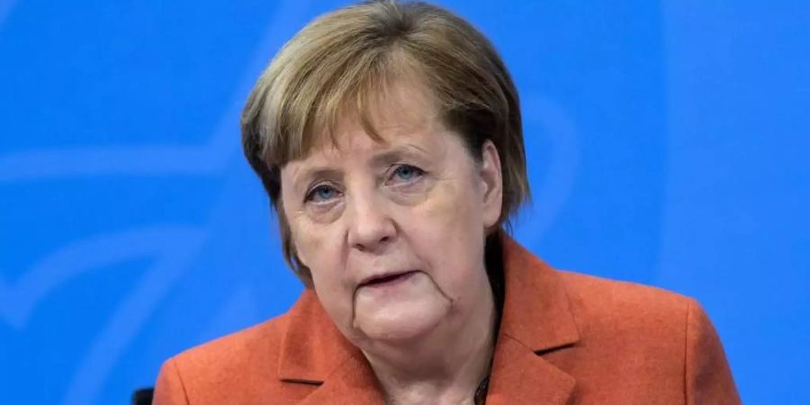 Bundeskanzlerin Angela Merkel: «Deutschland und die Europäische Union werden die Verantwortlichen für die fortwährenden Menschenrechtsverletzungen in Belarus auch weiterhin zur Rechenschaft ziehen.». Foto: Bernd von Jutrczenka/dpa-Pool/dpa