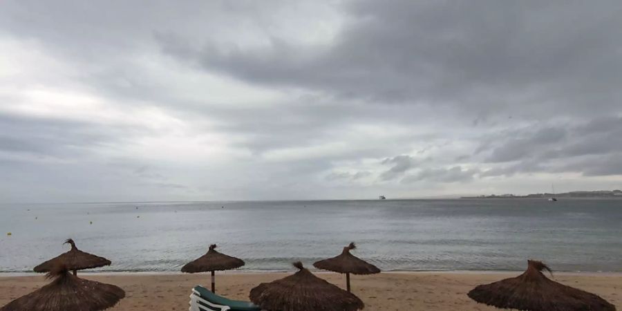 Die Realität heute: Leere Strände in Mallorca. (Archivbild)