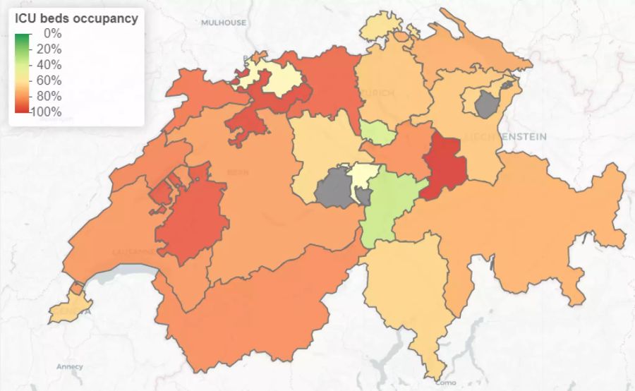 Auslastung Intensivbetten Coronavirus