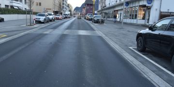 Unfall in Landquart.
