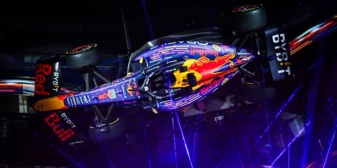 Red Bull ist nur eines von sechs Teams, die ein Sonder-Design zum Las-Vegas-GP der Formel 1 bringen. Las Vegas Formel 1