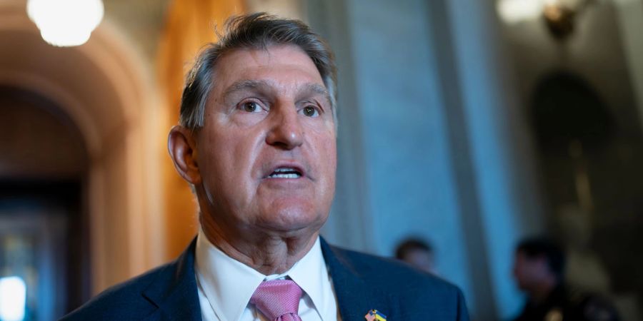 Senator Joe Manchin will nun das Land bereisen.