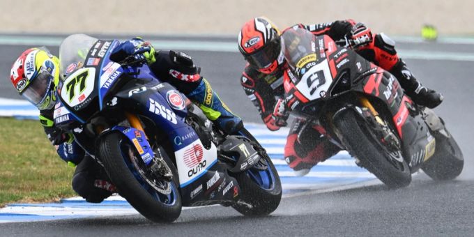 Dominique Aegerter im Einsatz in der Superbike-WM (Archivbild). Dominique Aegerter