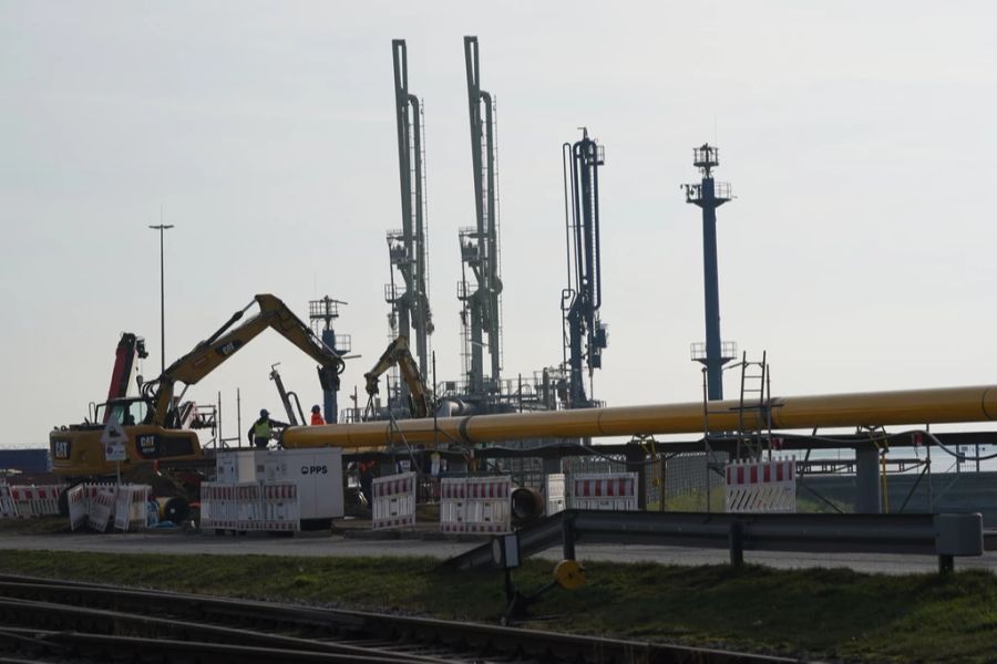 Hier ein Flüssiggas-Terminal im deutschen Brunsbüttel in Schleswig-Holstein.