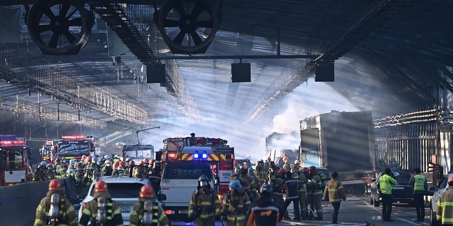 Die Feuerwehr im Einsatz