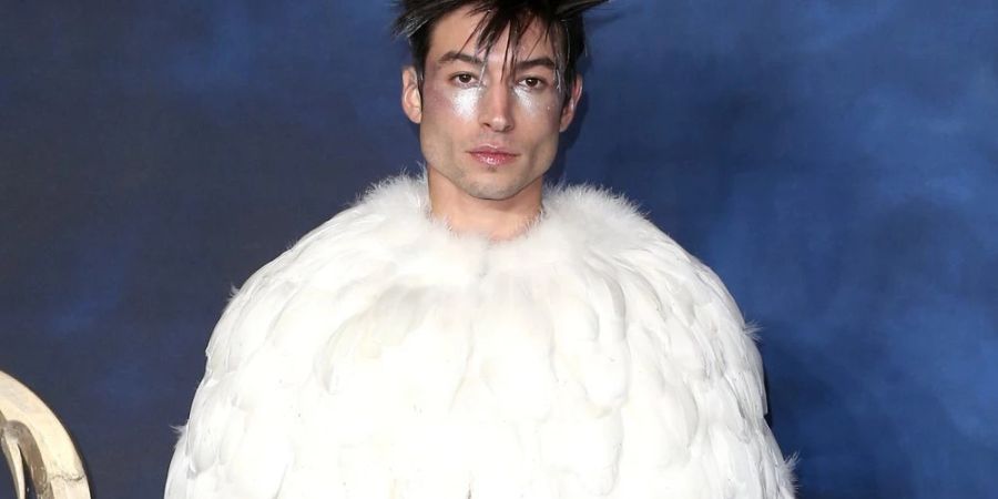 Schauspieler Ezra Miller soll seinem Nachbarn Wodka, Gin und Rum geklaut haben.