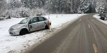 Die Unfallverursacherin musste ins Spital gebracht werden.