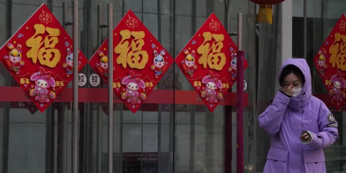 Nach dem Lockdown schlug sich die hohe Corona-Infektionswelle in China negativ aufs Geschäft nieder. (Archivbild) Nach dem Lockdown schlug sich die hohe Corona-Infektionswelle in China negativ aufs Geschäft nieder. (Archivbild)