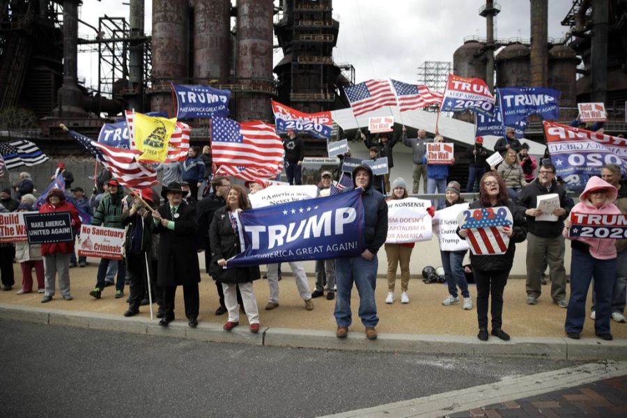 Viele von Donald Trumps Anhängern glauben an die sogenannte «Wahl-Lüge».