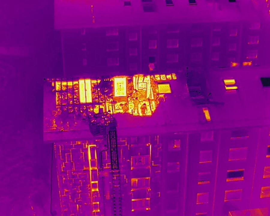 Am Mittwoch sind die Flammen erneut ausgebrochen.