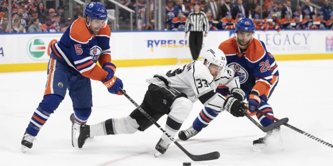 NHL Kings Oilers Playoff