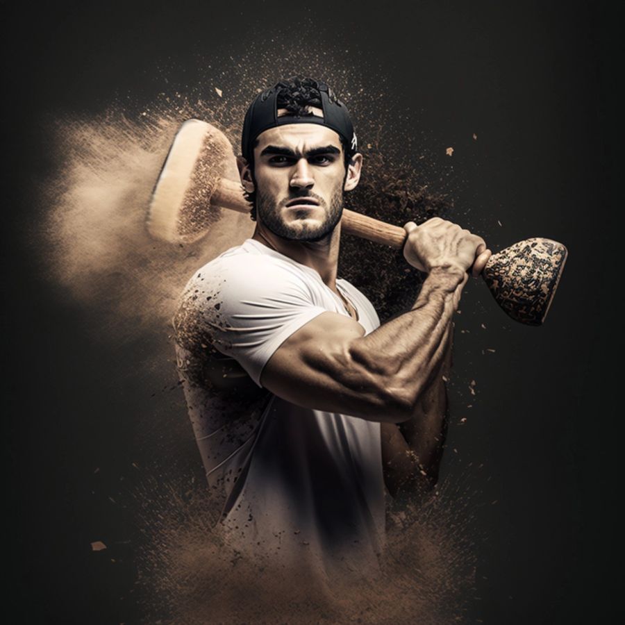 Durchschlagskraft hat er bekanntlich: Matteo Berrettini trägt bei seinen Fans den Namen «The Hammer».