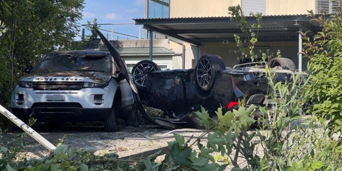 Rorschacherberg SG: Bei Selbstunfall unbestimmt verletzt. selbstunfall 20 jähriger