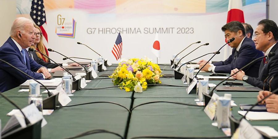 Der G7-Gipfel in Hiroshima findet vom 19. bis 21. Mai statt. Foto: Susan Walsh/AP/dpa