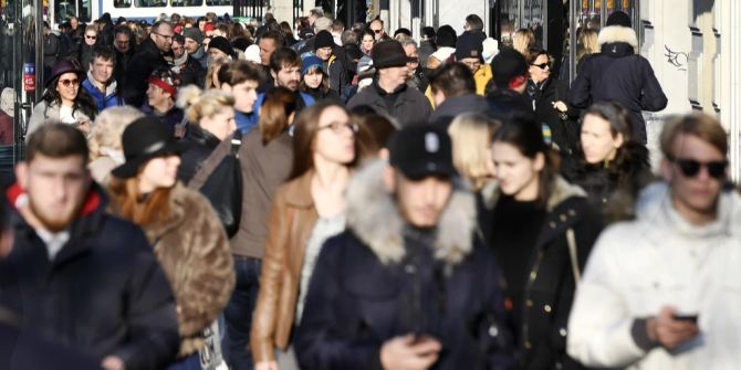 Schweiz Einwohner Bevölkerung