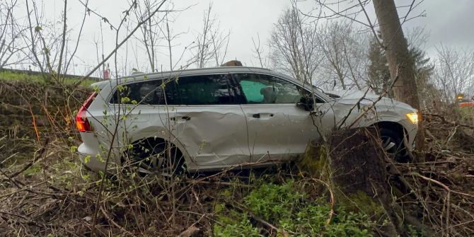 Verkehrsunfall in Urnäsch