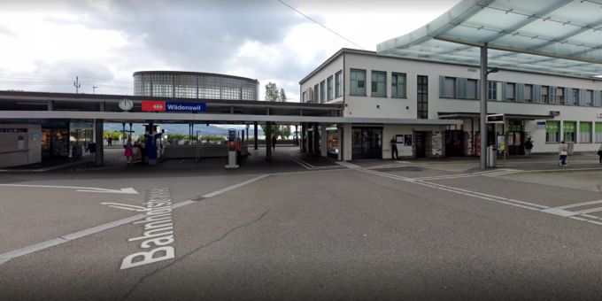 So sieht der der Bahnhof Wädenswil heute aus. Bahnhof Wädenswil