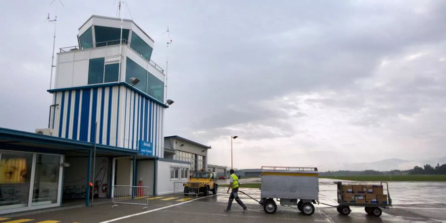 Der Flughafen in Altenrhein.