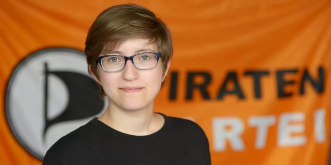 Das bekannteste Gesicht der Piratenpartei: die deutsche Politikerin Julia Reda 2014. Julia Reda